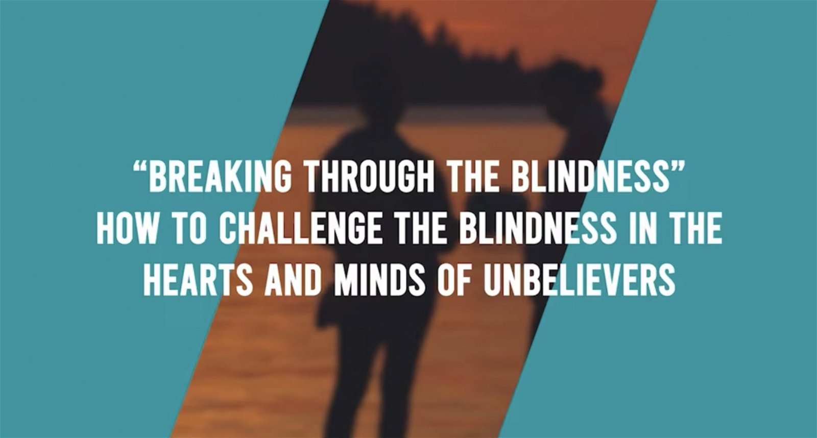 Breaking through the Blindness